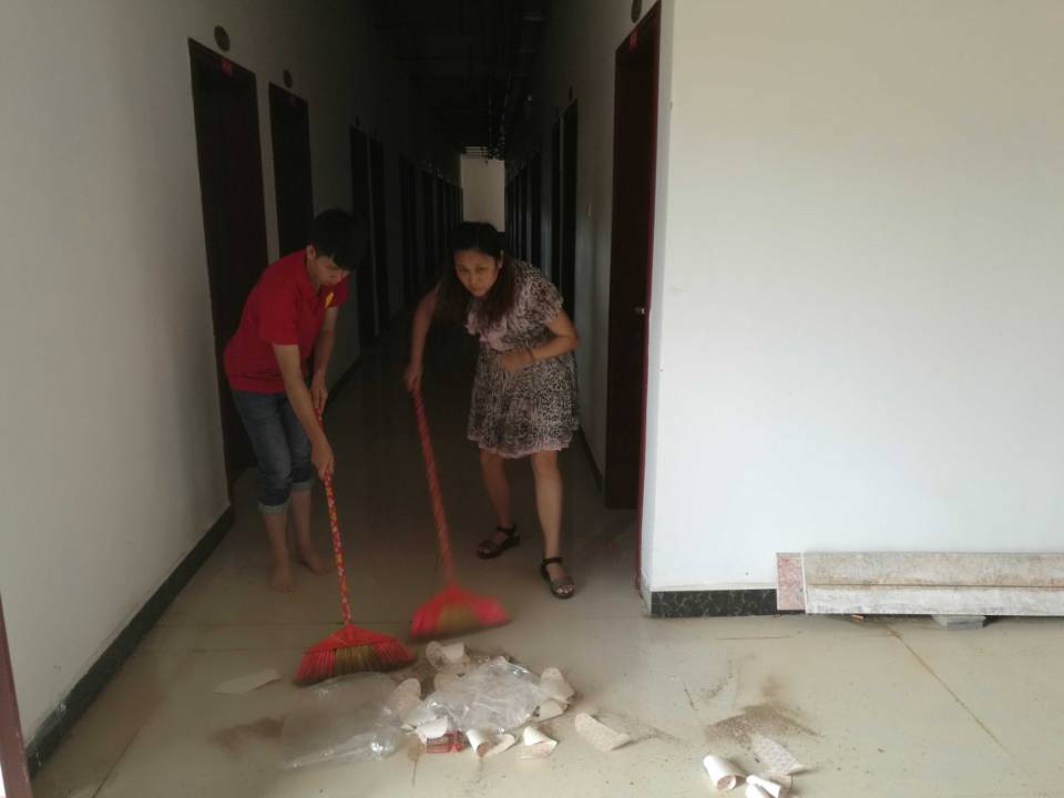 清洁教学实训楼
