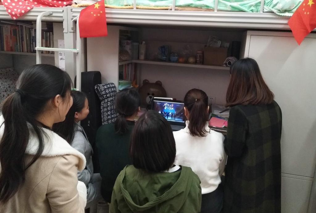 以宿舍为单位组织学习